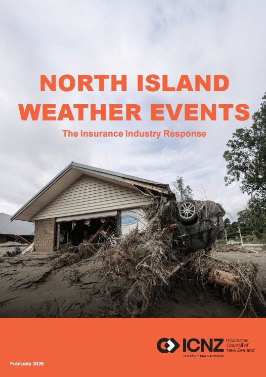 North Island Weather Events Report Title Page